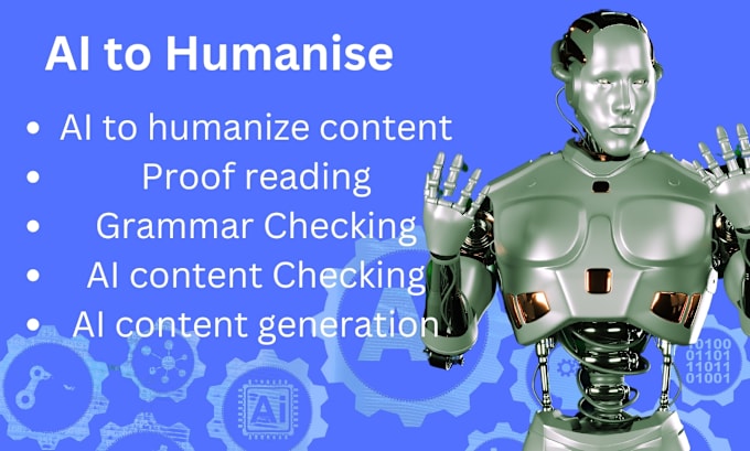 Gig Preview - Rewrite ai content to human content