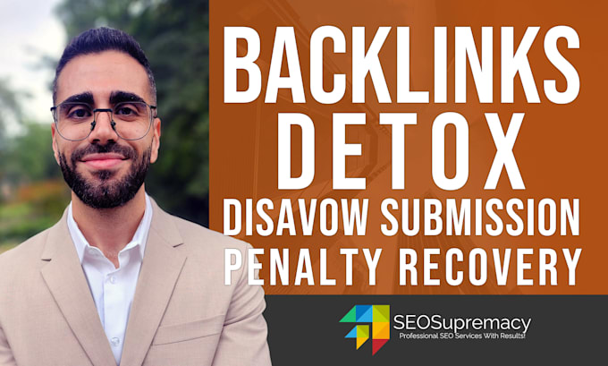 Gig Preview - Our agency will disavow bad backlinks to detox and recover google penalty