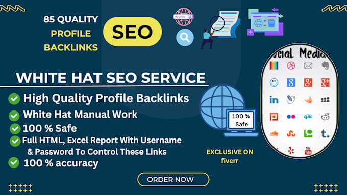 Bestseller - build 85 high quality profile backlinks for your website