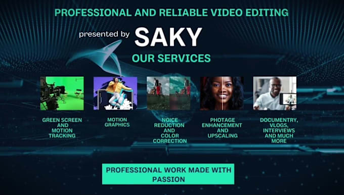 Gig Preview - Do professional video editing of any kind in just 12 hours