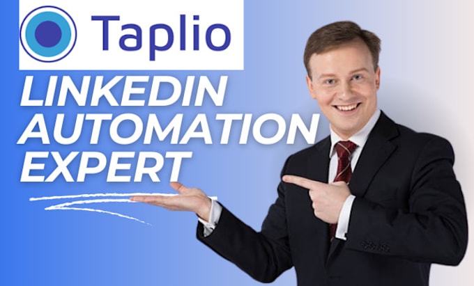 Gig Preview - Setup linkedin outreach automations on taplio skylead sales navigator