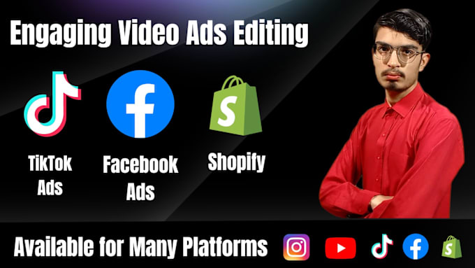 Gig Preview - Edit viral tiktok dropshipping video ads and facebook ads