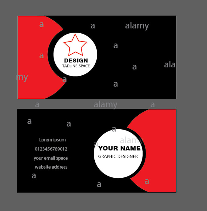 Gig Preview - Design business card with in 3 days