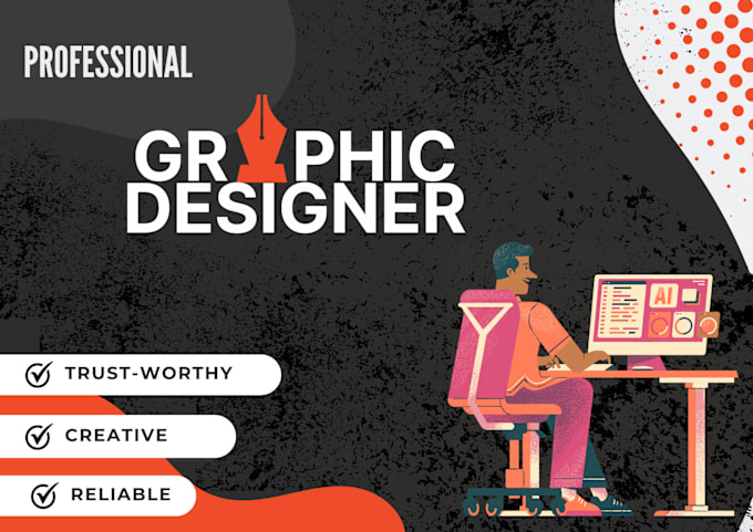 Gig Preview - Be your expert custom graphic designer