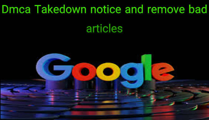 Gig Preview - Permanently remove mugshots, delete negative links, bad news articles in google