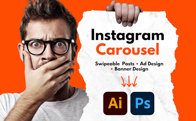 Gig Preview - Design attractive and unique instagram carousel post for your business