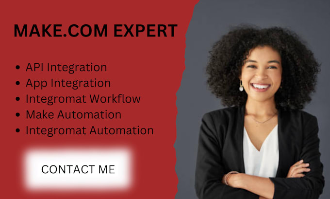 Gig Preview - Customize automation with make streamline your workflows with integromat