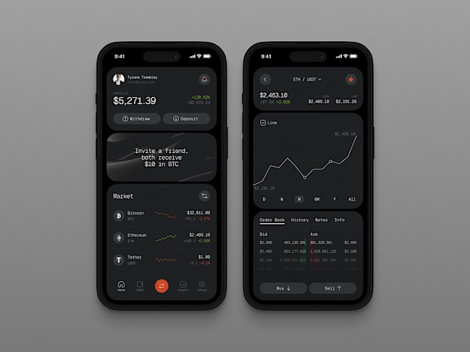 Gig Preview - Develop stock trading app crypto trading app forex trading app