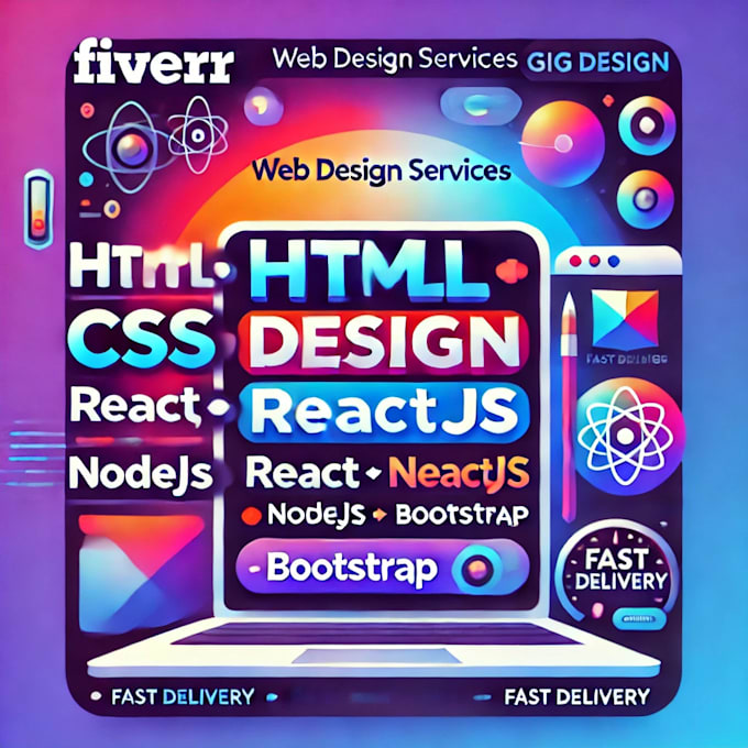 Gig Preview - Create responsive websites in reactjs with fast delivery