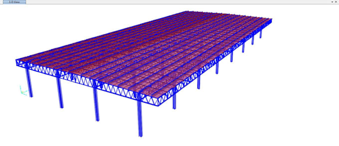 Gig Preview - Do structural analysis and design of steel warehouse,parking shed and garage