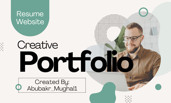 Gig Preview - Create portfolio website with wordpress resume website