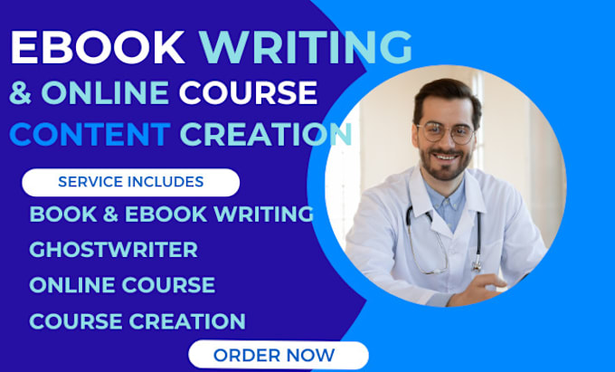 Bestseller - ghostwrite ebook as ebook writer, ebook ghostwriter, create online course write