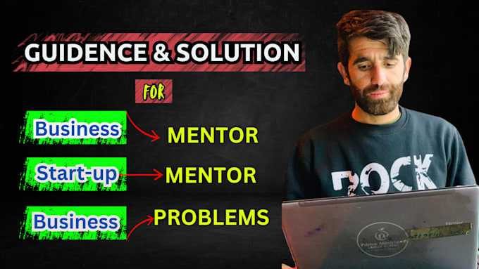 Gig Preview - Mentor your startup and solve business problems