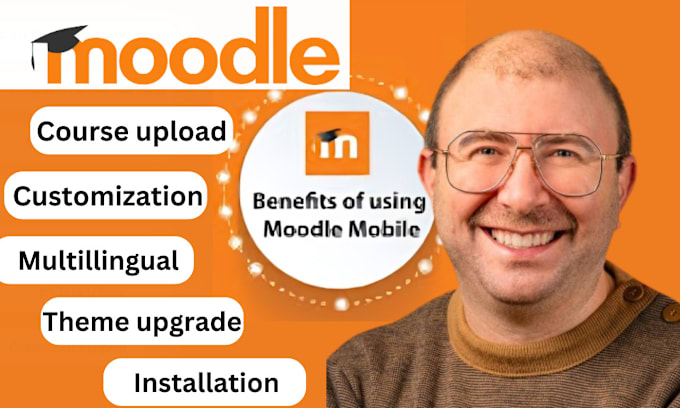 Gig Preview - Install, customize moodle lms website moodle theme customization