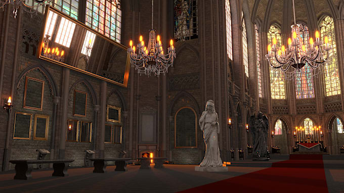 Gig Preview - 3d historical building product visualisation