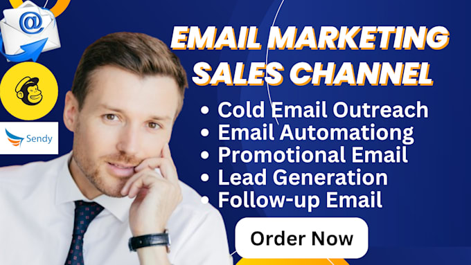 Gig Preview - Do bulk email campaign, cold emails outreach, email marketing, automation