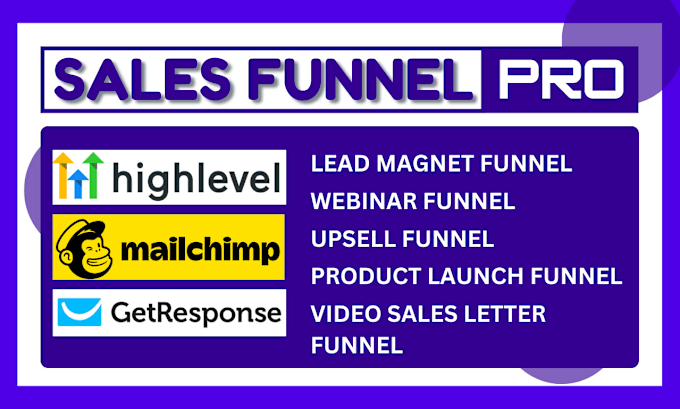 Gig Preview - Be your mailchimp and email marketing manager, sales funnel