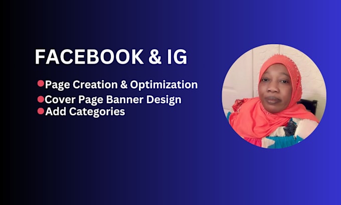 Gig Preview - Create optimized business facebook page