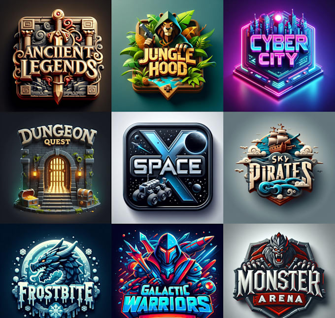 Gig Preview - Design high quality game icons