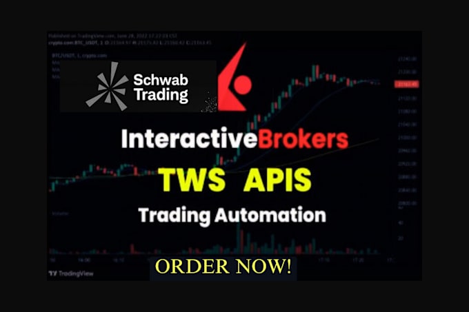 Gig Preview - Build automated, trading bot and connect your strategies to charles schwab, ibkr