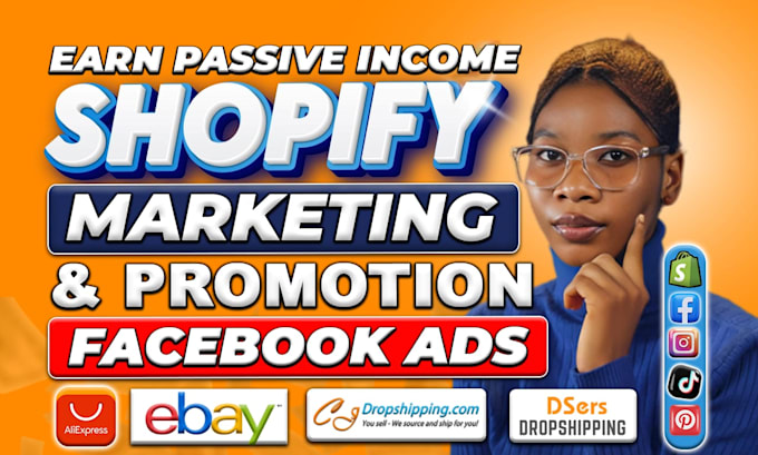 Gig Preview - Boost shopify sales, shopify marketing, shopify promotion or ecommerce marketing