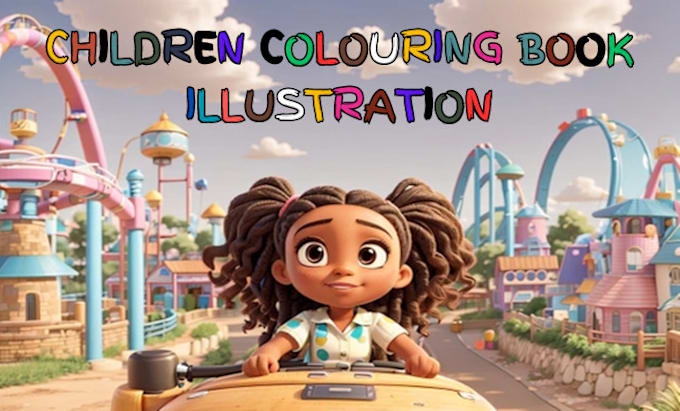 Gig Preview - Design child book illustration, children picture book illustrator, coloring book