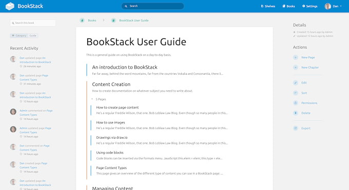 Gig Preview - Setup bookstack documentation software