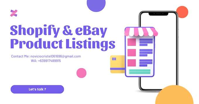 Bestseller - do product listing on ebay and shopify