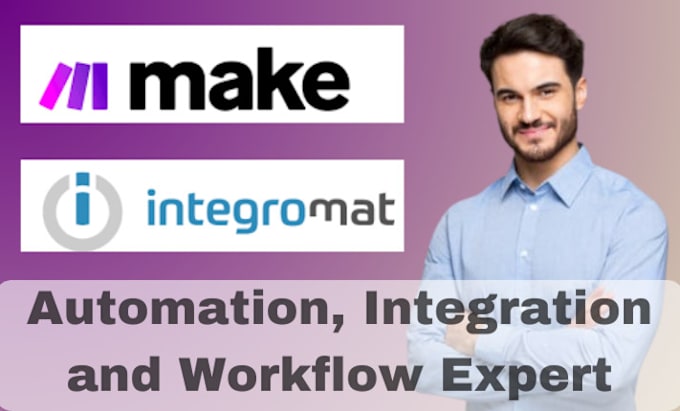 Bestseller - setup make com automation made com api integration make com integromat workflow