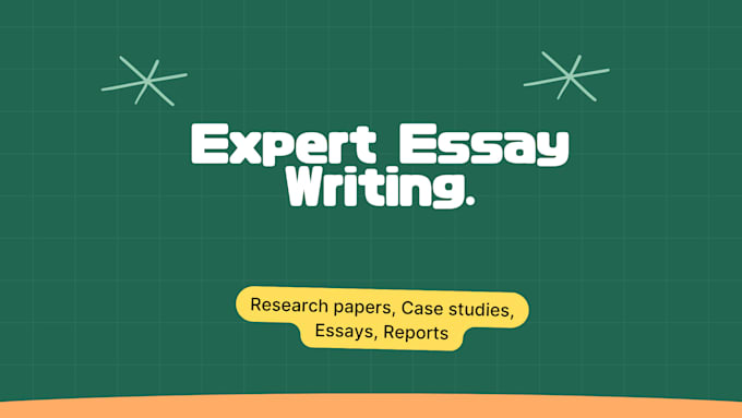 Gig Preview - Do  urgent  essay writing on any topic and case study