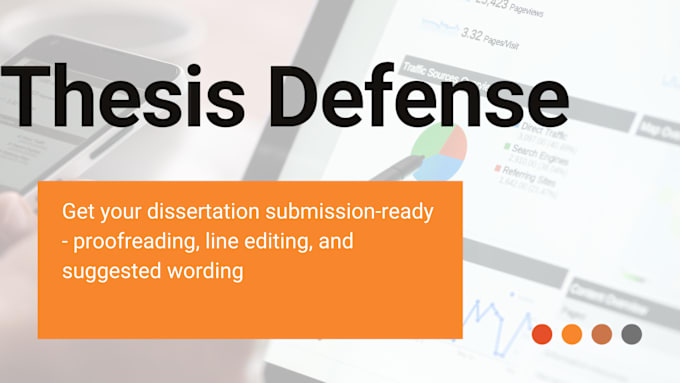 Gig Preview - Edit your dissertation or thesis