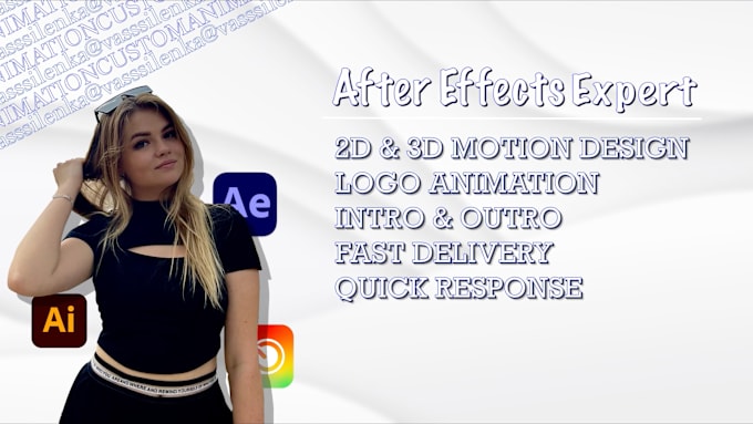 Gig Preview - Create expert video motion design with after effects