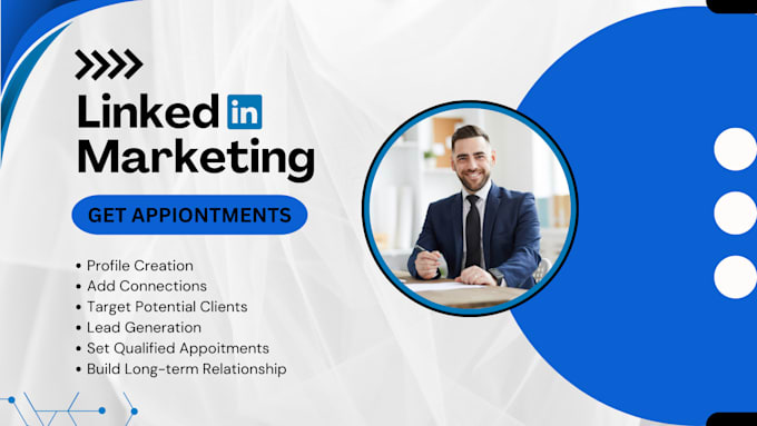 Gig Preview - Linkedin marketing manager and sales manager and appointment setting