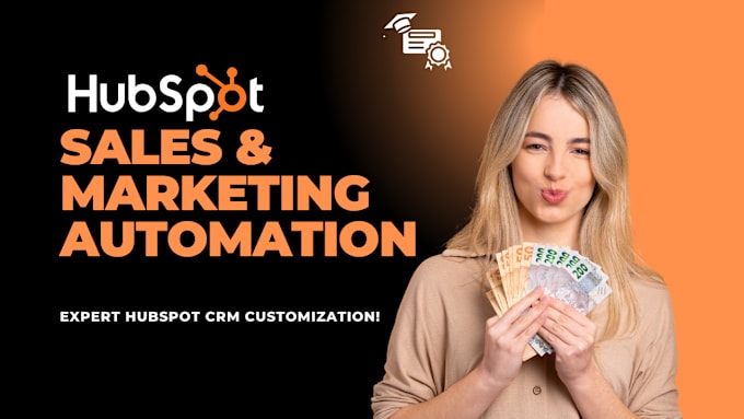 Gig Preview - Do your sales and marketing automation with hubspot CRM solutions