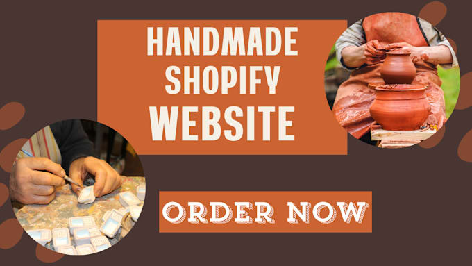 Gig Preview - Design handmade craft shopify artisanal products store hand painted website