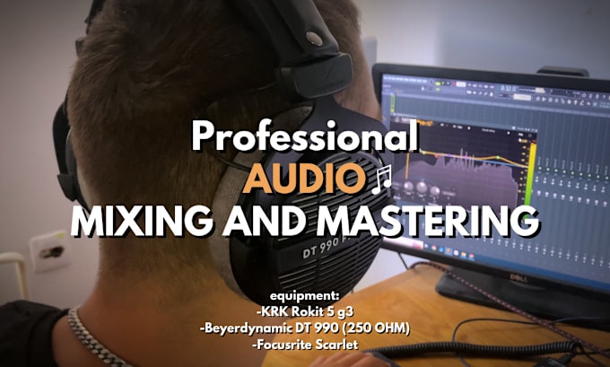 Gig Preview - Mix and master your audio track