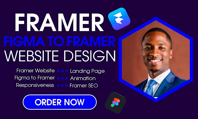 Gig Preview - Framer website figma to framer website design framer landing page