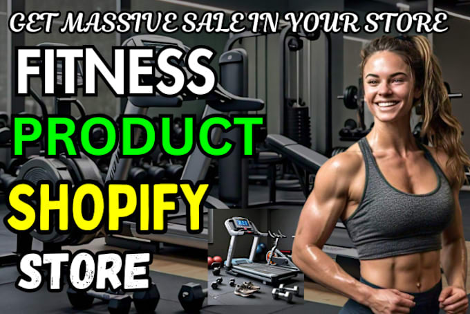 Gig Preview - Do fitness store video advertisement health, wellness product display store SEO