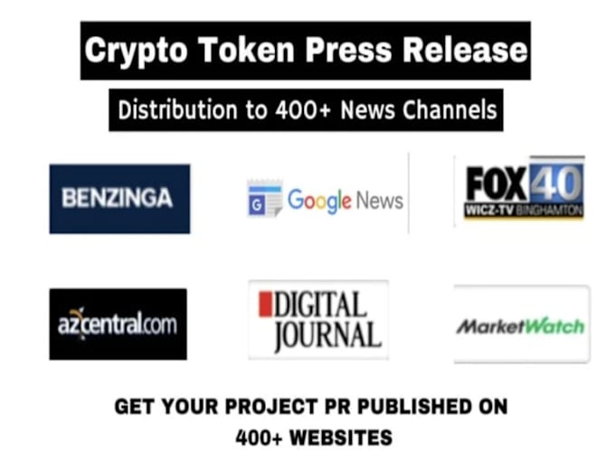 Gig Preview - Do press release distribution, USA crypto, nfts, defi, metaverse press release