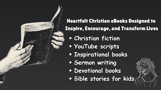 Gig Preview - Ghostwrite your christian, bible stories and sermon ebook