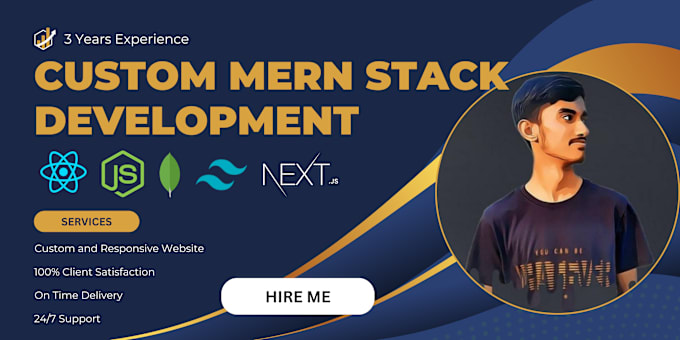 Gig Preview - Do mern stack development as a full stack mern stack developer