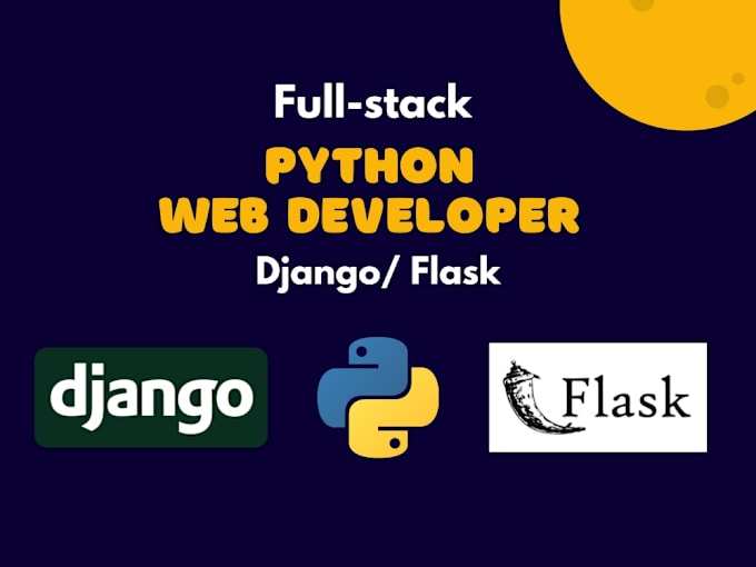 Gig Preview - Develop responsive web application using python django flask