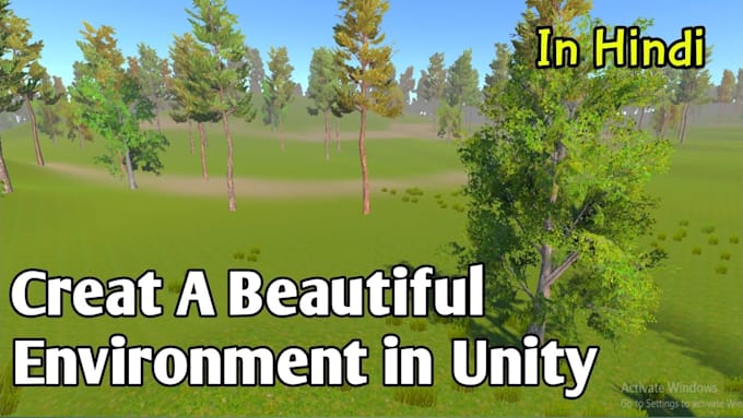 Gig Preview - Do unity game environment  levels design terrain map for you