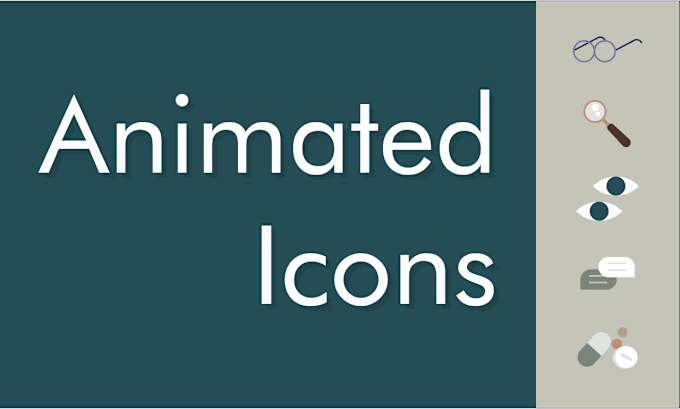 Gig Preview - Animate lottie icons for your website or app