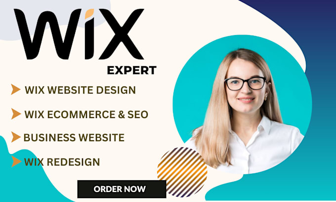 Gig Preview - Wix website development redesign business website wix ecommerce online store