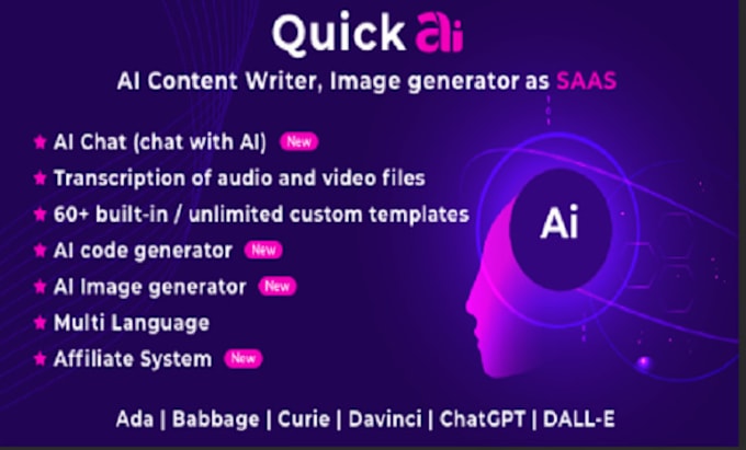 Gig Preview - Develop chatgpt ai app, ai saas,php laravel developer react js and ai software