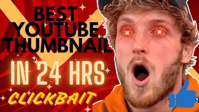 Gig Preview - Make custom youtube thumbnail for your yt channel in 24hrs