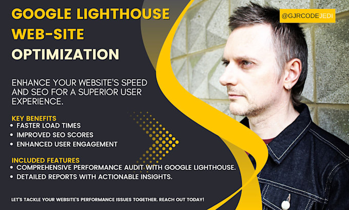 Gig Preview - Boost your website speed and SEO with google lighthouse