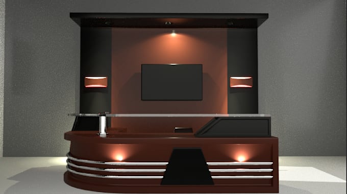 Gig Preview - Create 3d interior design, lighting  and texturing in maya