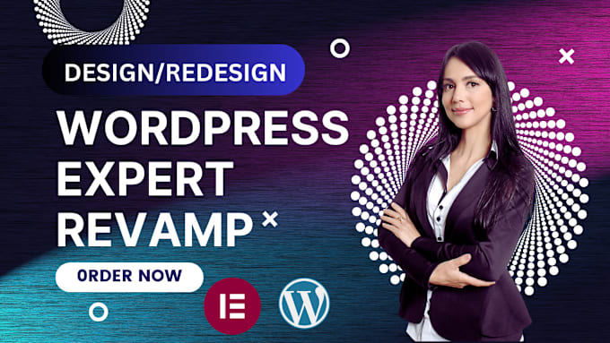 Gig Preview - Redesign wordpress expert revamp and stunning wordpress